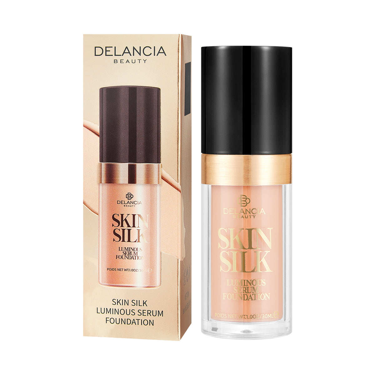 AfzalJee™ Skin Silk Luminous Serum Foundation By Delancia Beauty