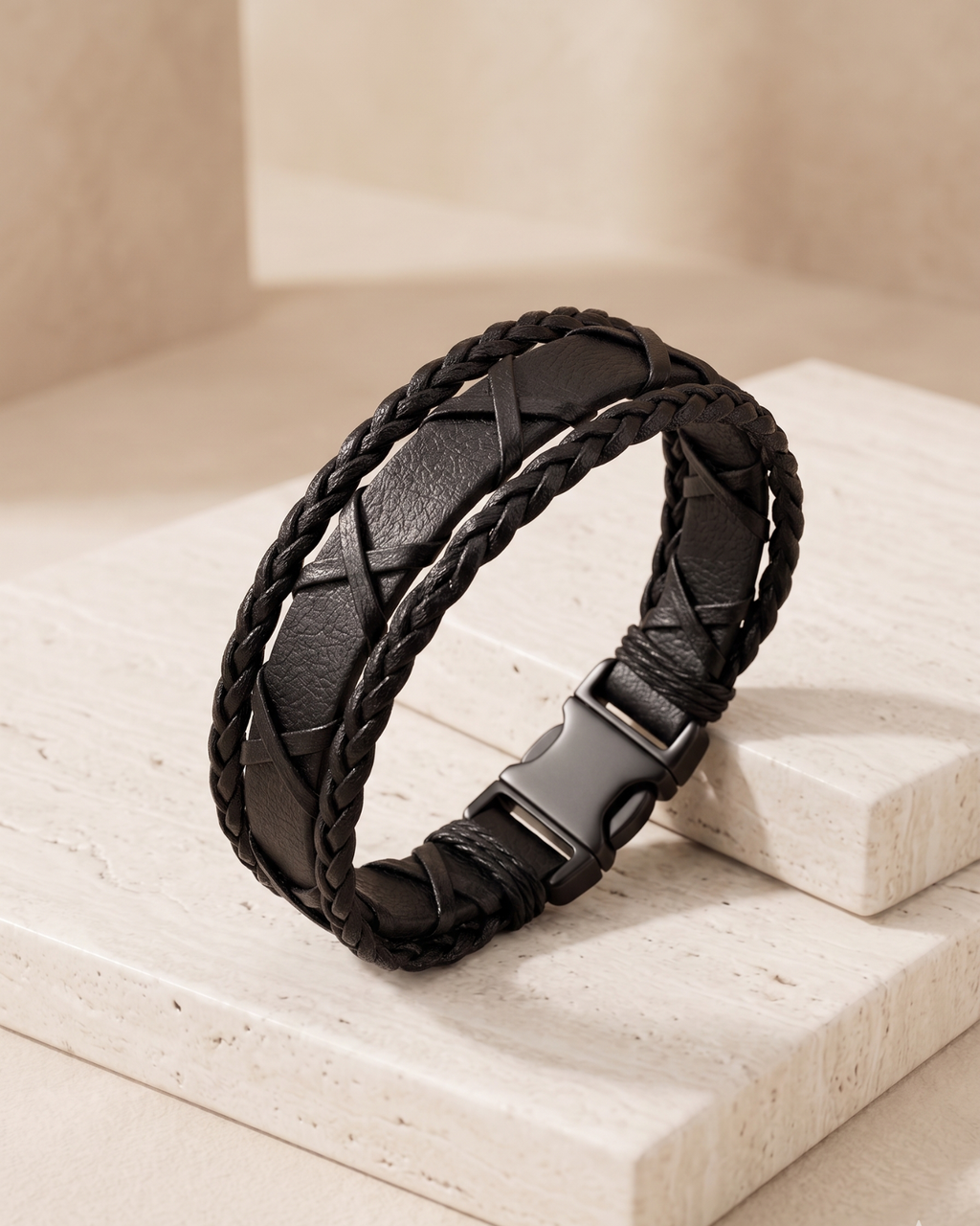 The Classic Layered Leather Band