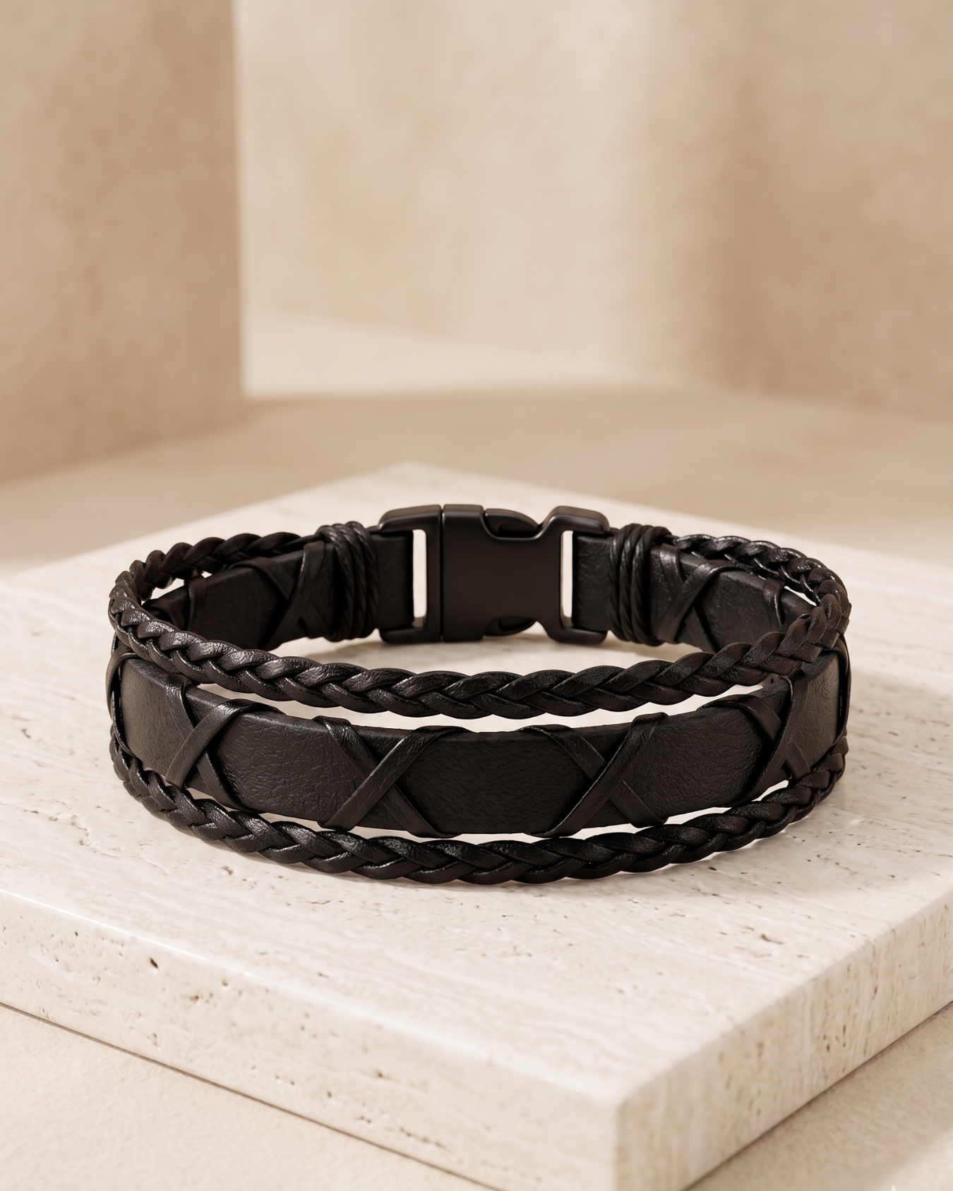 The Classic Layered Leather Band