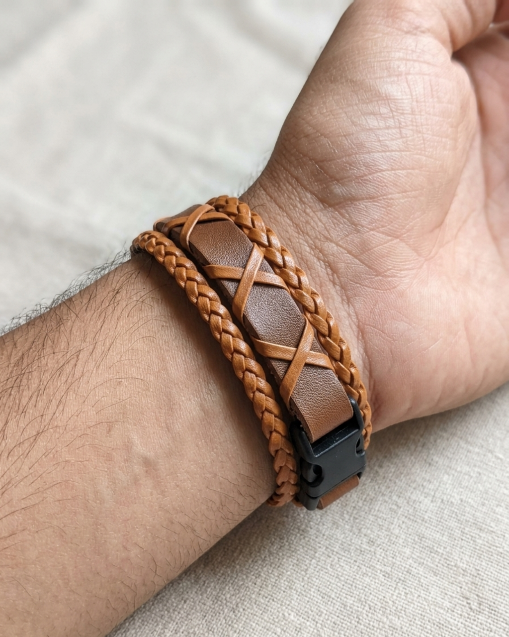 The Classic Layered Leather Band