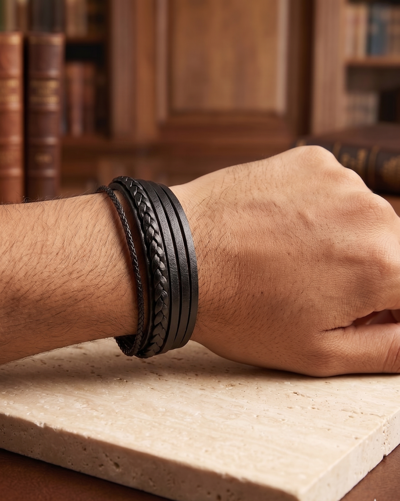 Minimalist Layered Stack Bracelet