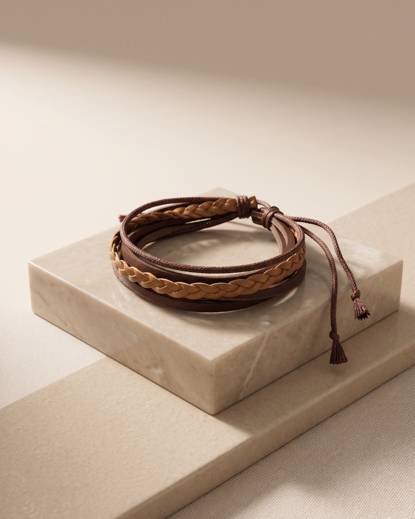 Minimalist Layered Stack Bracelet