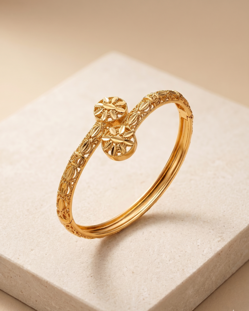 Engraved Motif Cuff