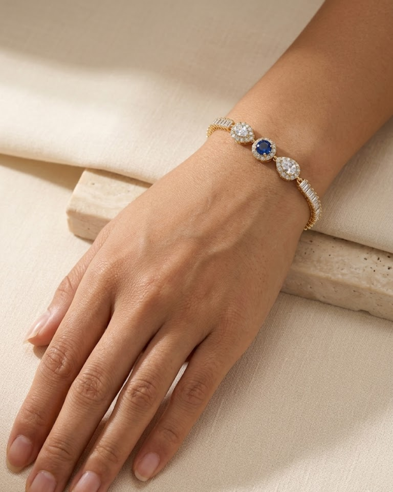 Imperial Trio Link Bracelet