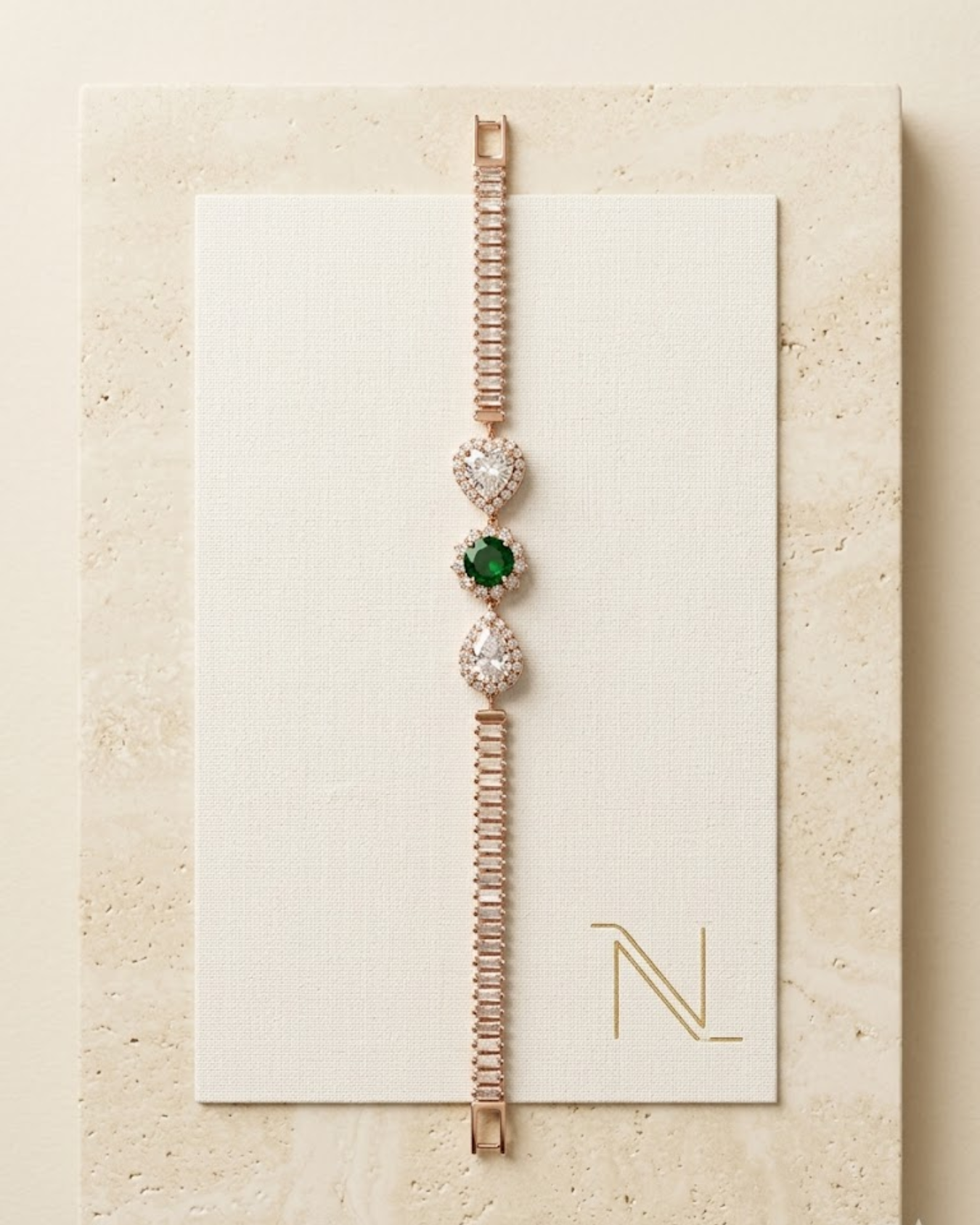 Imperial Trio Link Bracelet