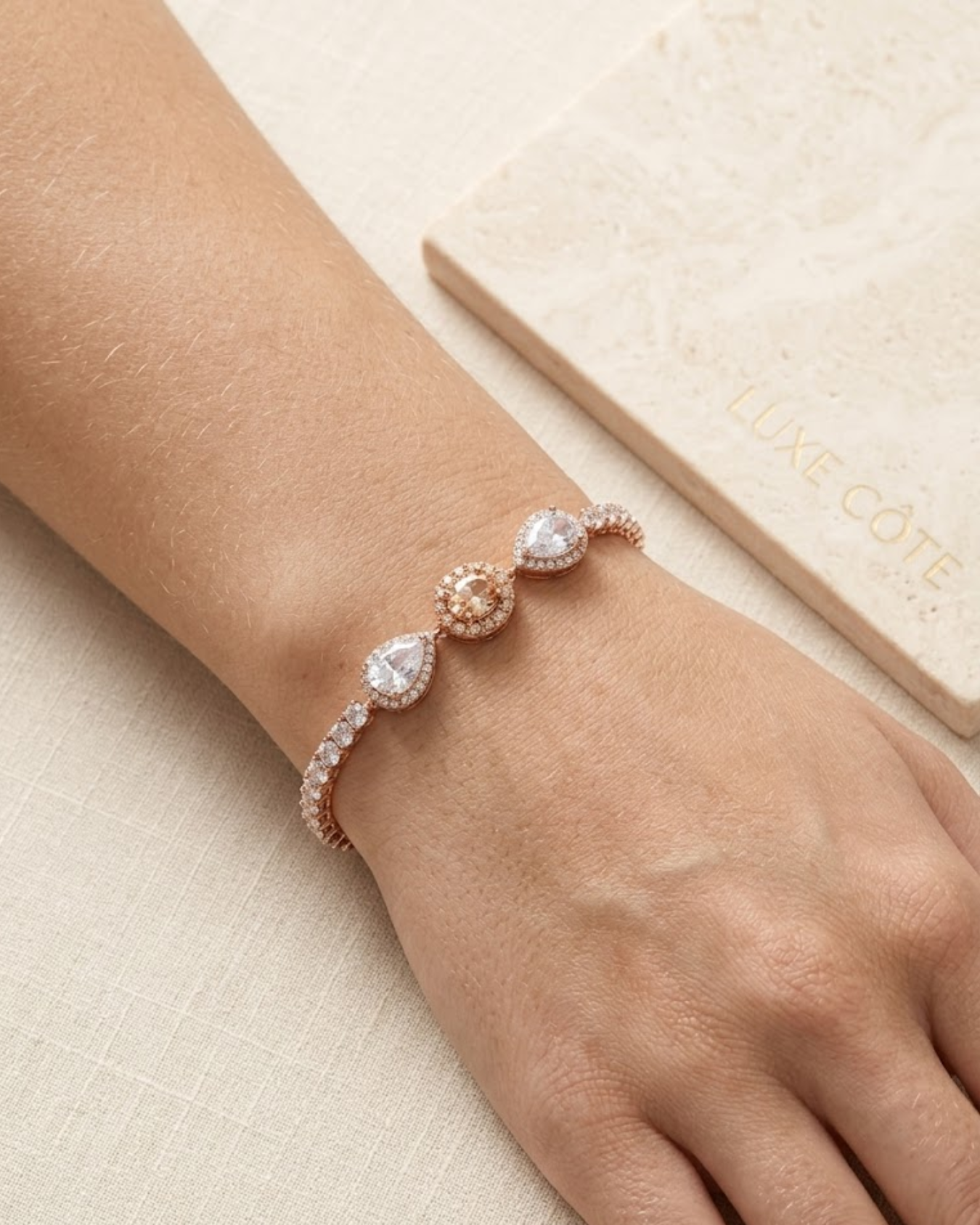 Imperial Trio Link Bracelet