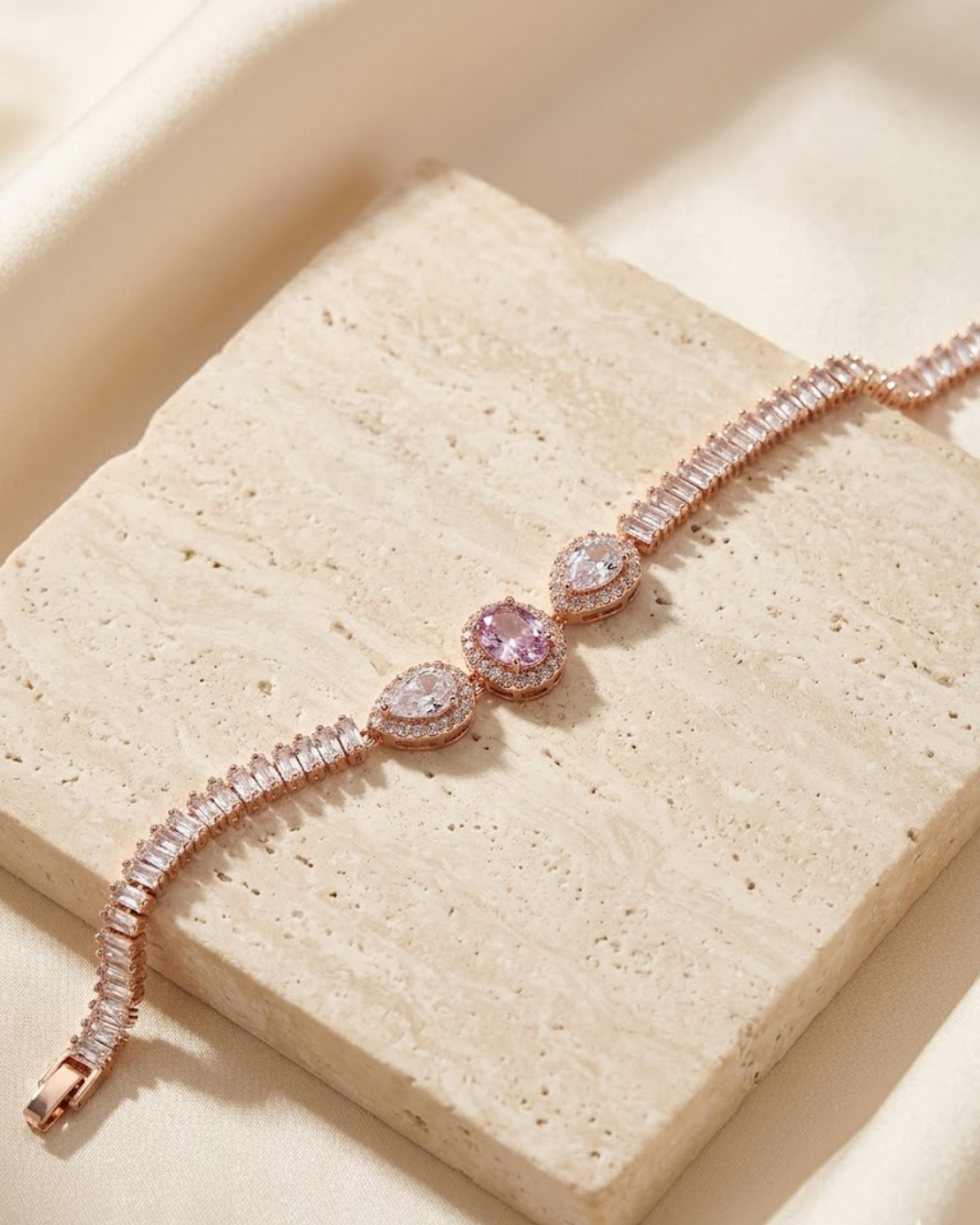 Imperial Trio Link Bracelet