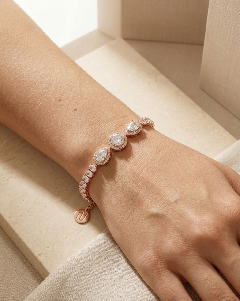 Imperial Trio Link Bracelet