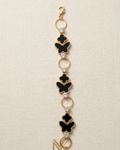 Monarch & Clover Chain Bracelet