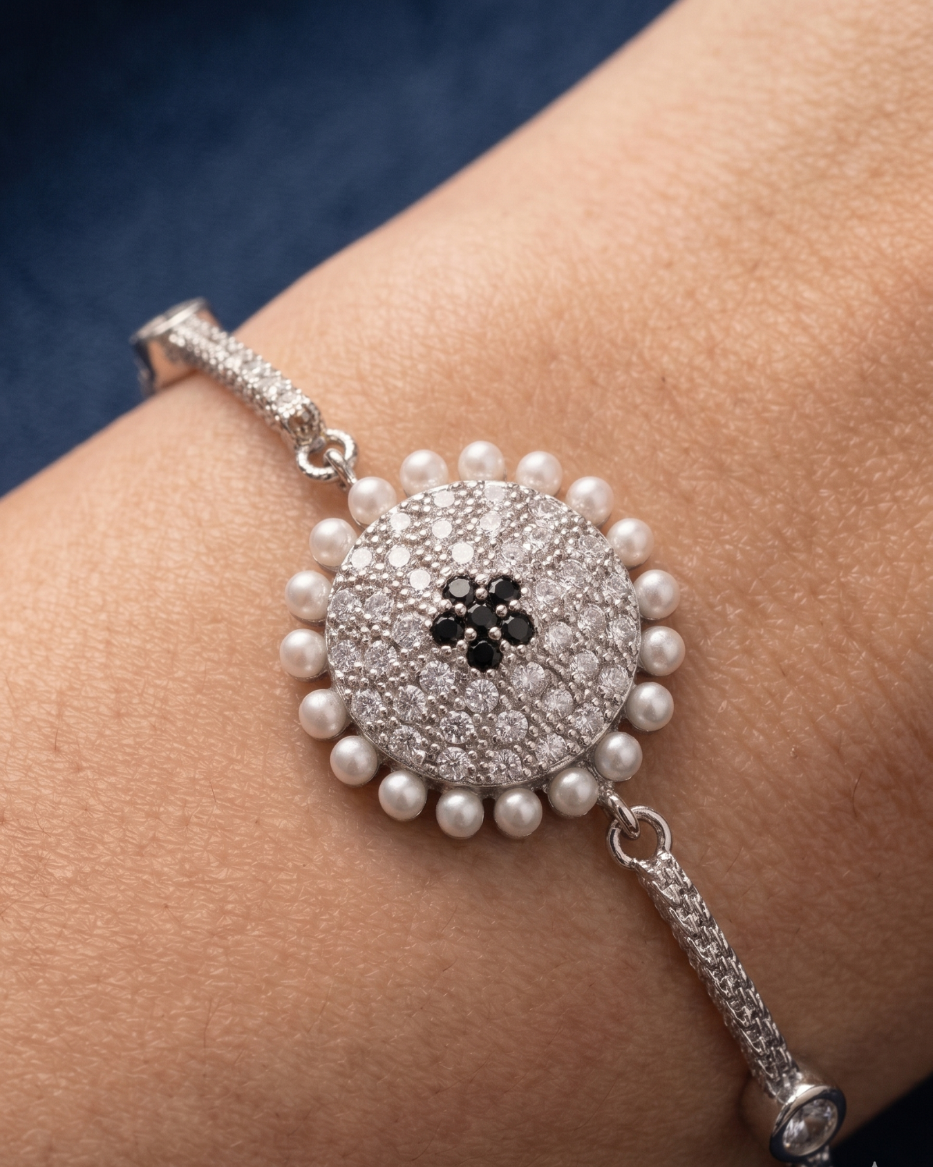 Crystal Sunburst Bracelet