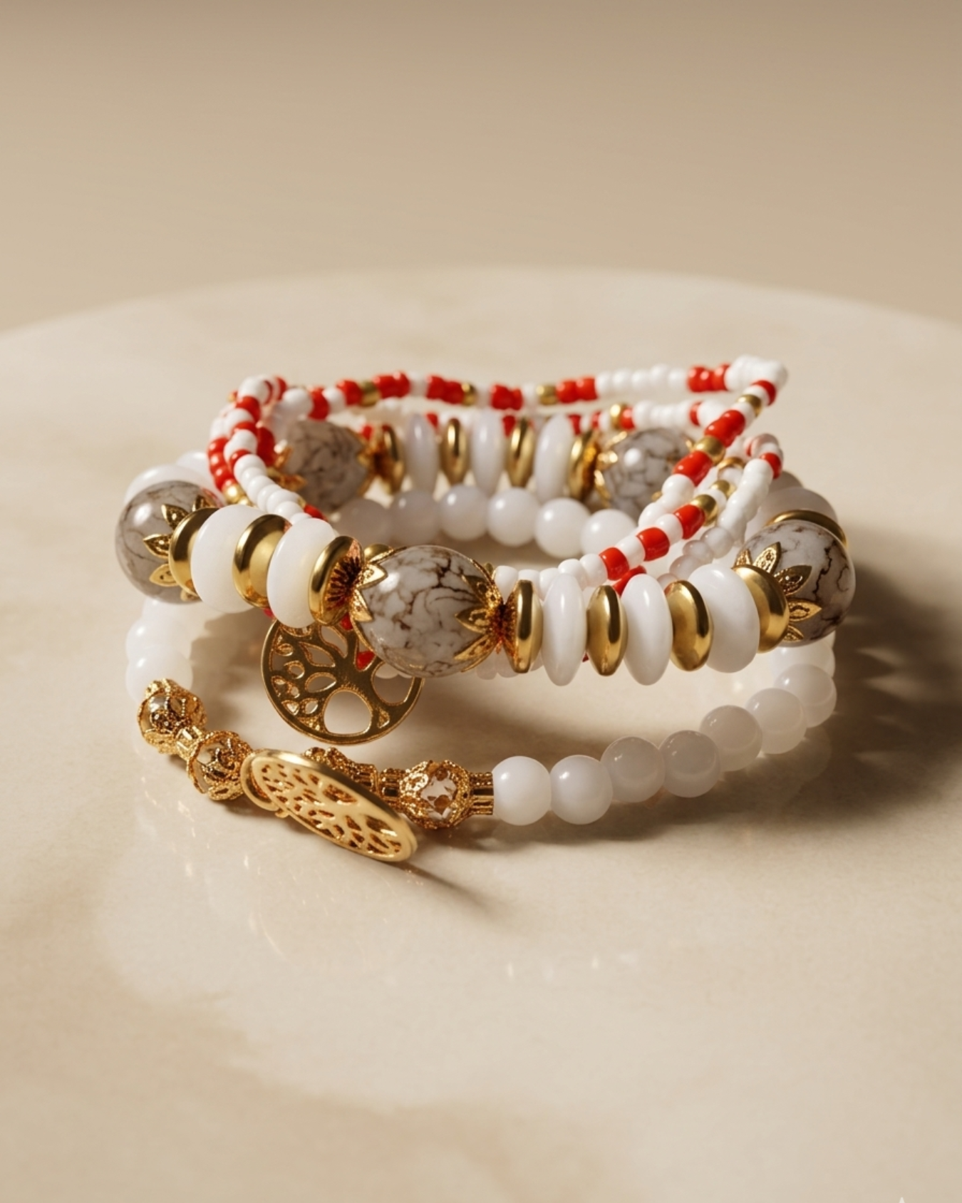 Serenity Layered Bracelet