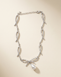 Crystal Ribbon Locket