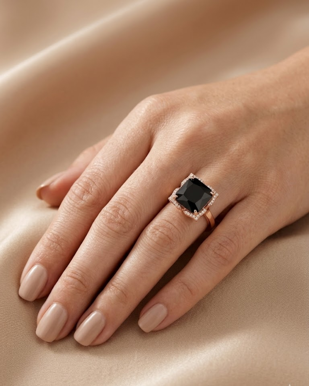 Empress Square Ring