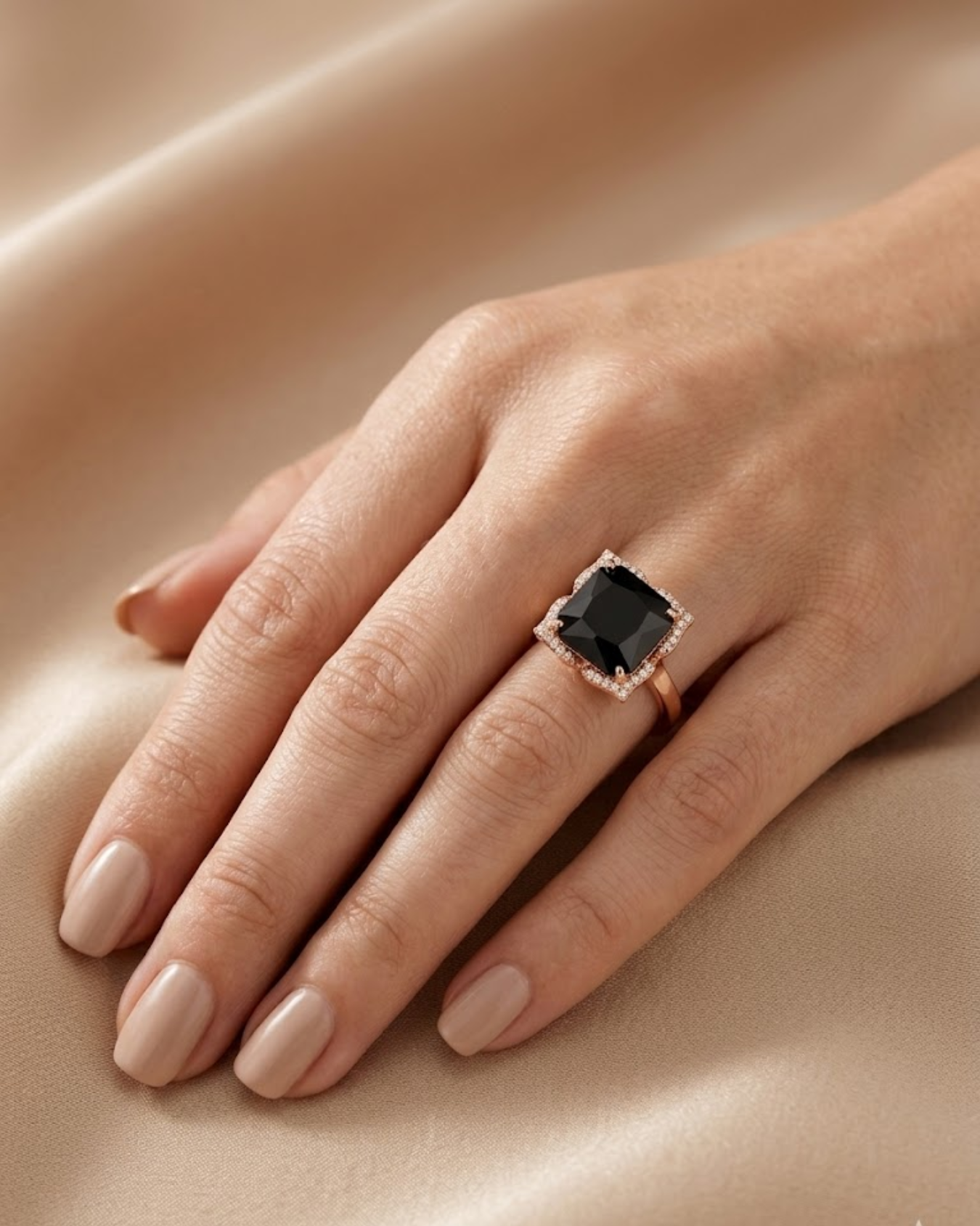 Empress Square Ring