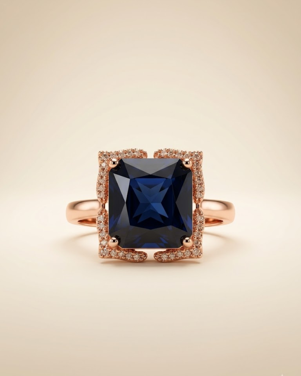 Empress Square Ring