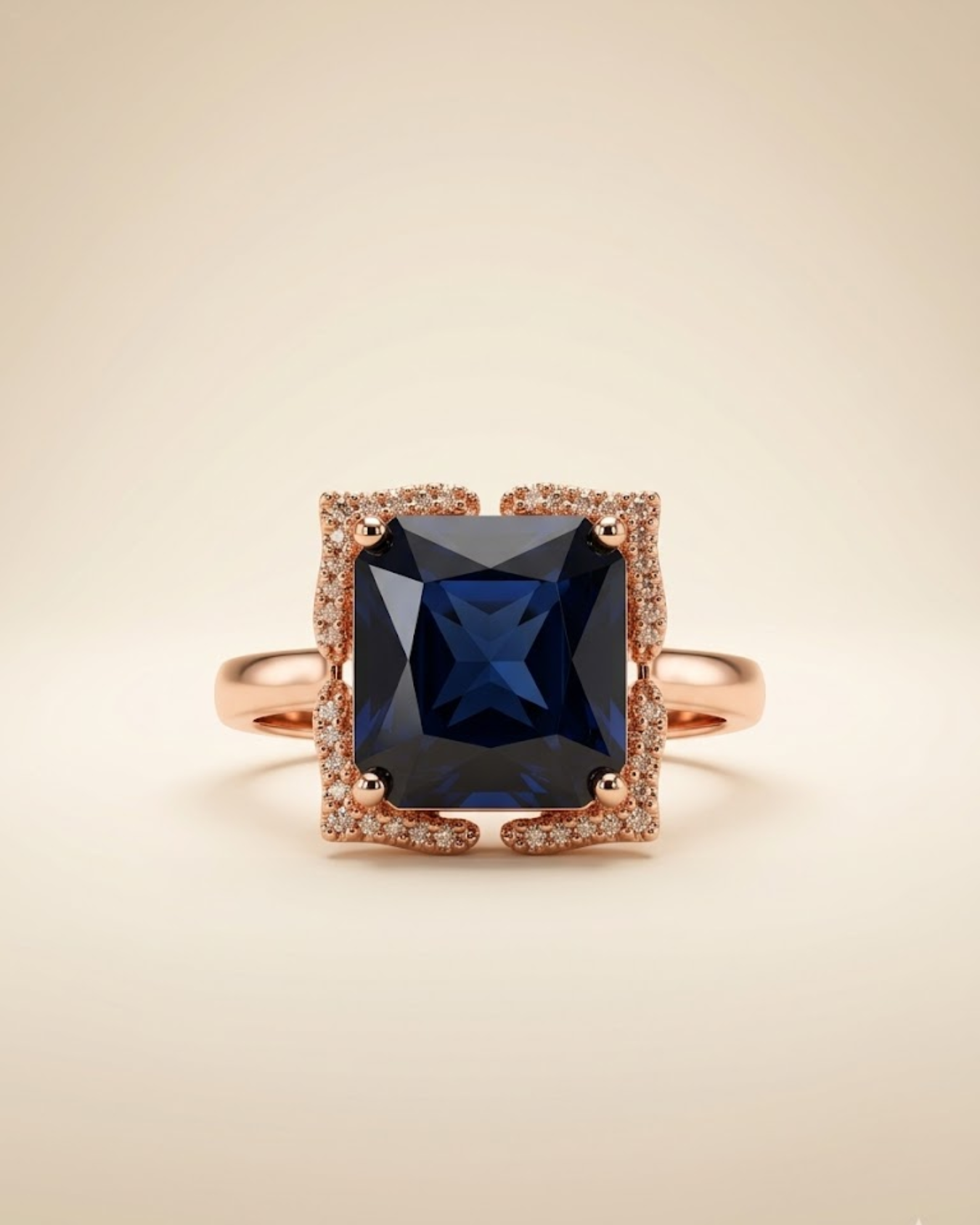 Empress Square Ring