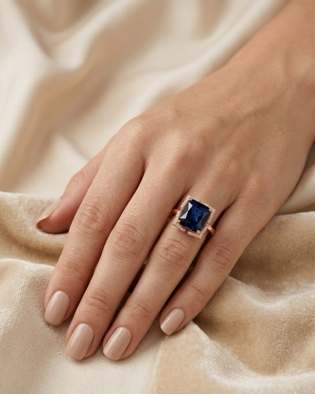 Empress Square Ring