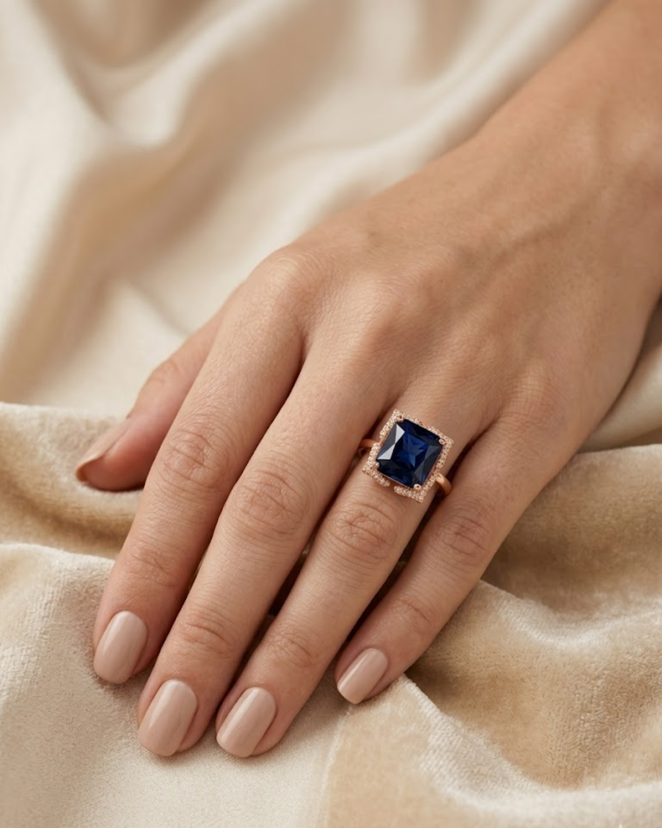 Empress Square Ring