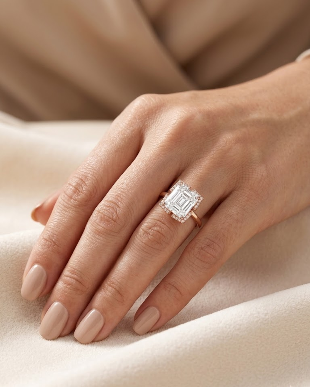 Empress Square Ring