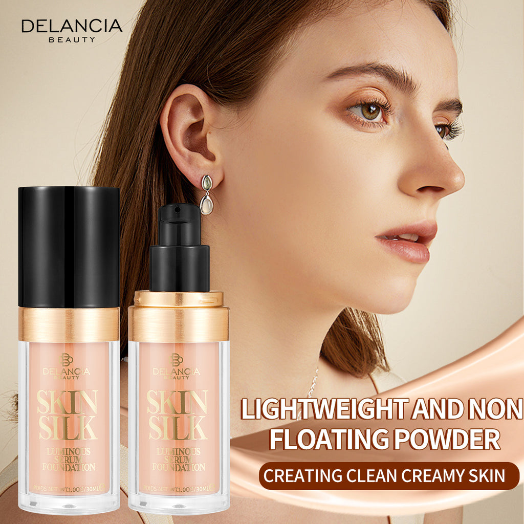 AfzalJee™ Skin Silk Luminous Serum Foundation By Delancia Beauty