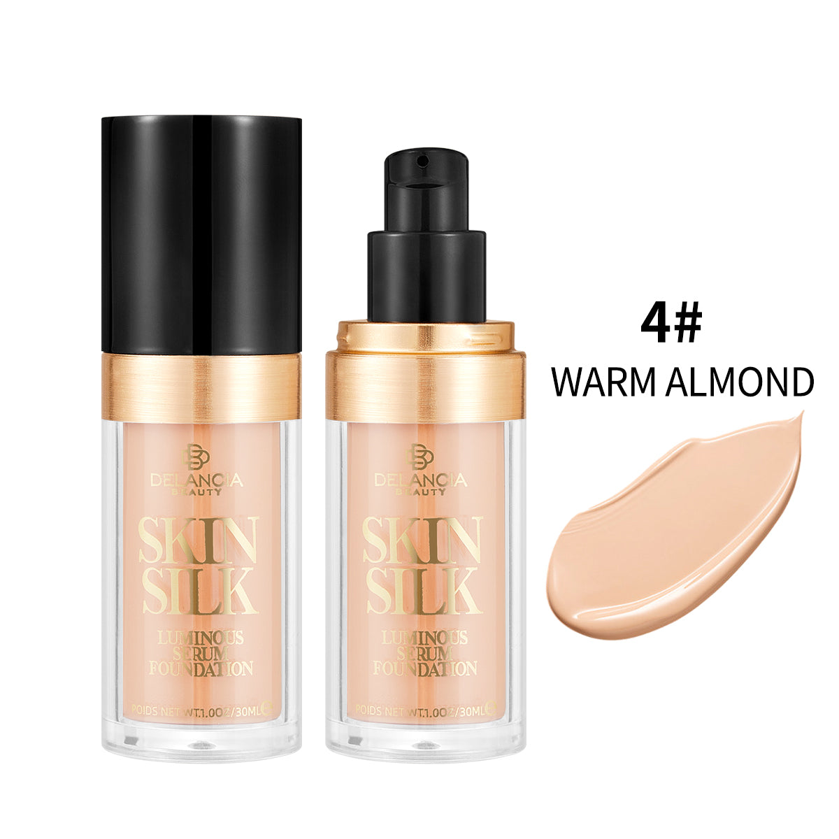 AfzalJee™ Skin Silk Luminous Serum Foundation By Delancia Beauty
