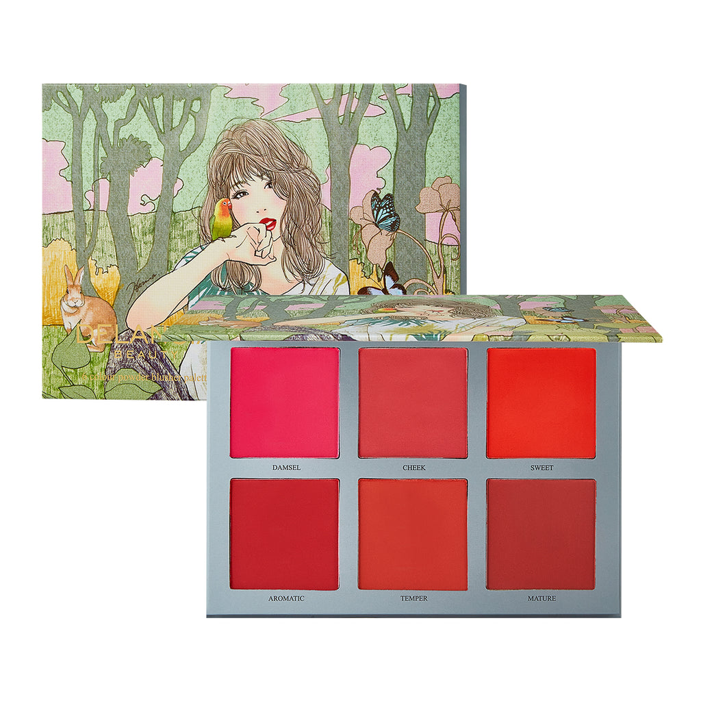 AfzalJee™ Blusher Palette Multipurpose By Dalencia Beauty